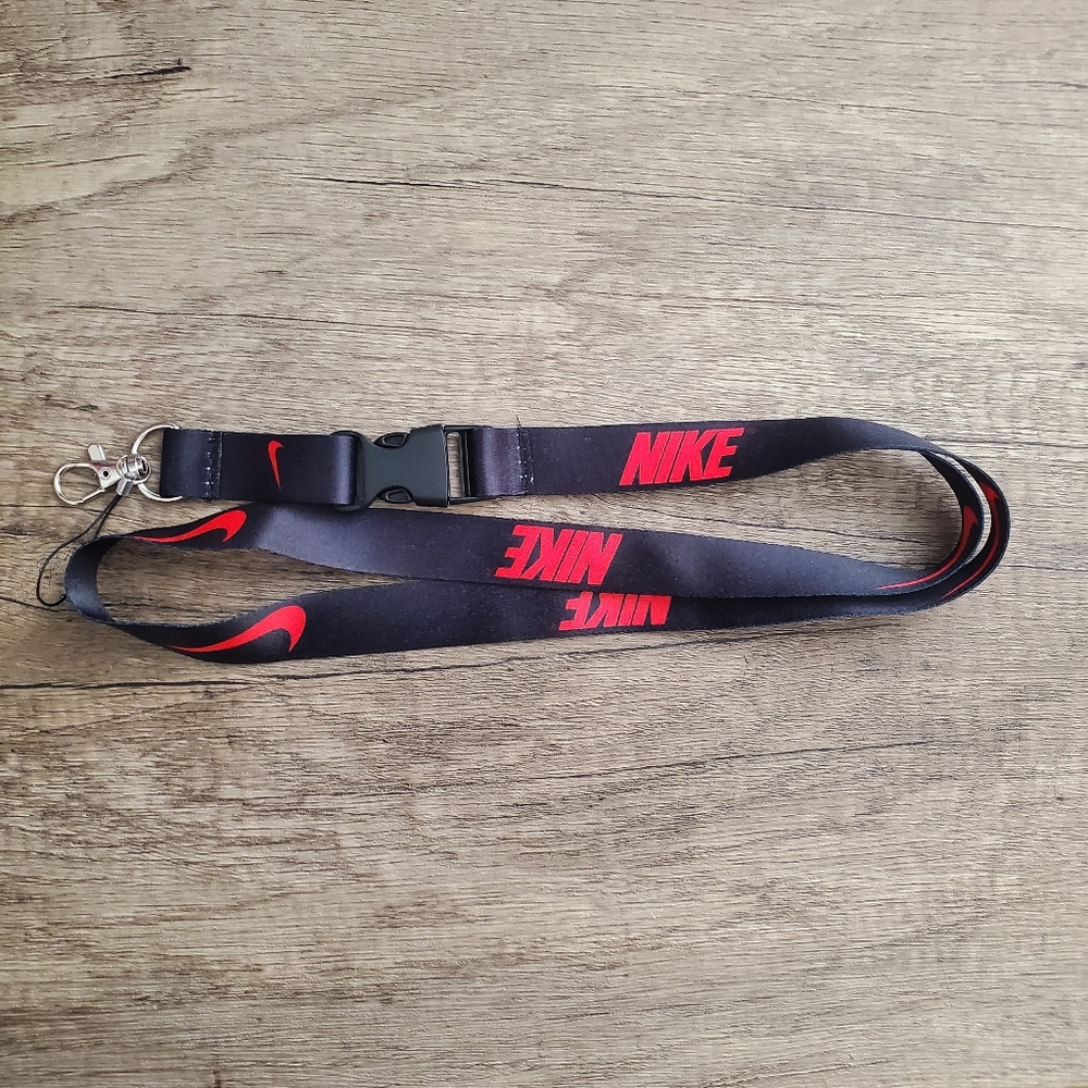 Black and Red Nike Lanyard - Picture 3 of 4